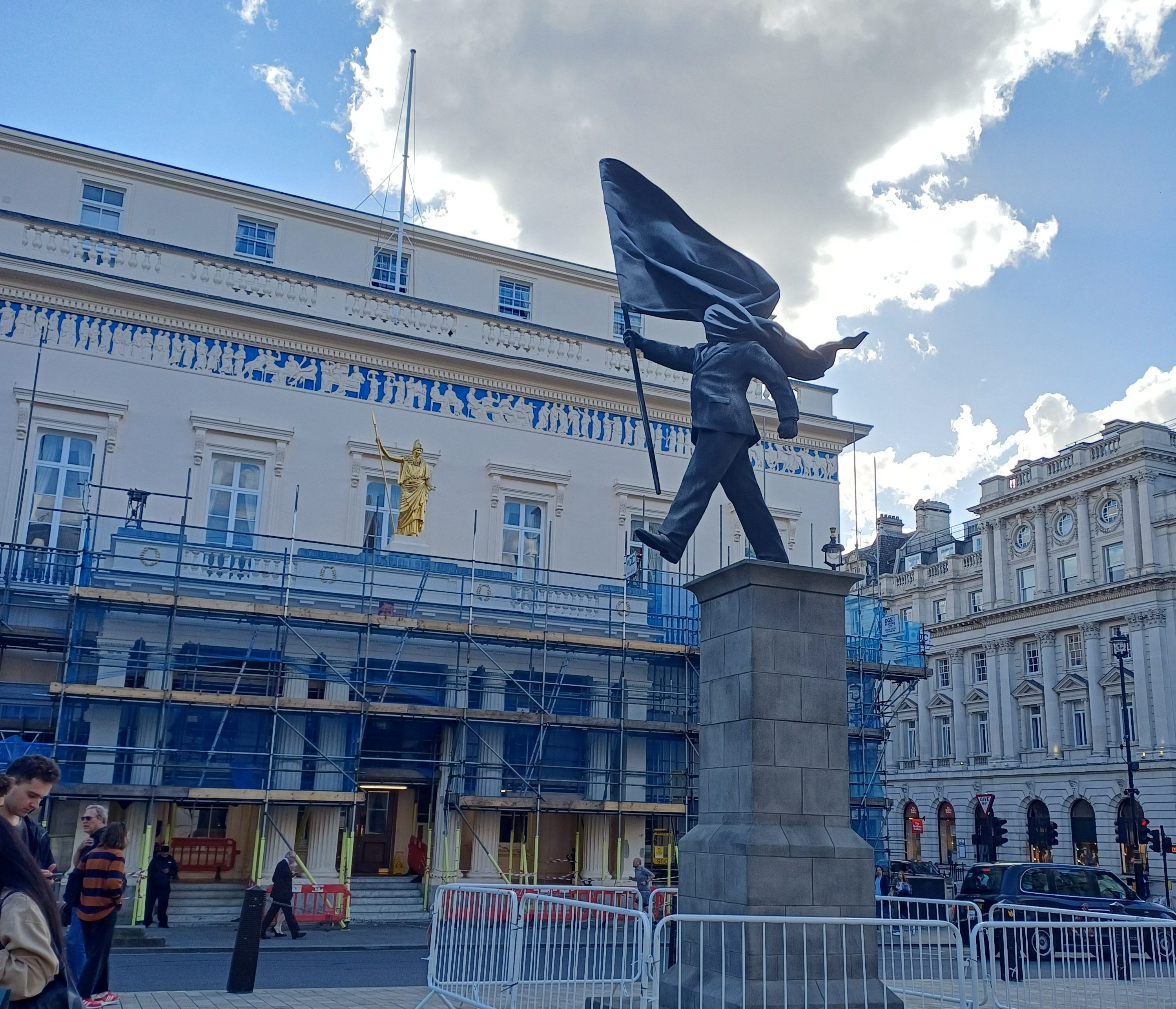 New statue proves Banksy has lost his anti-establishment streak